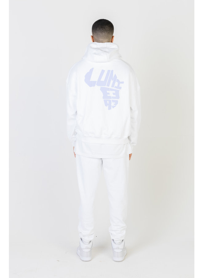 African Logo Tracksuit White