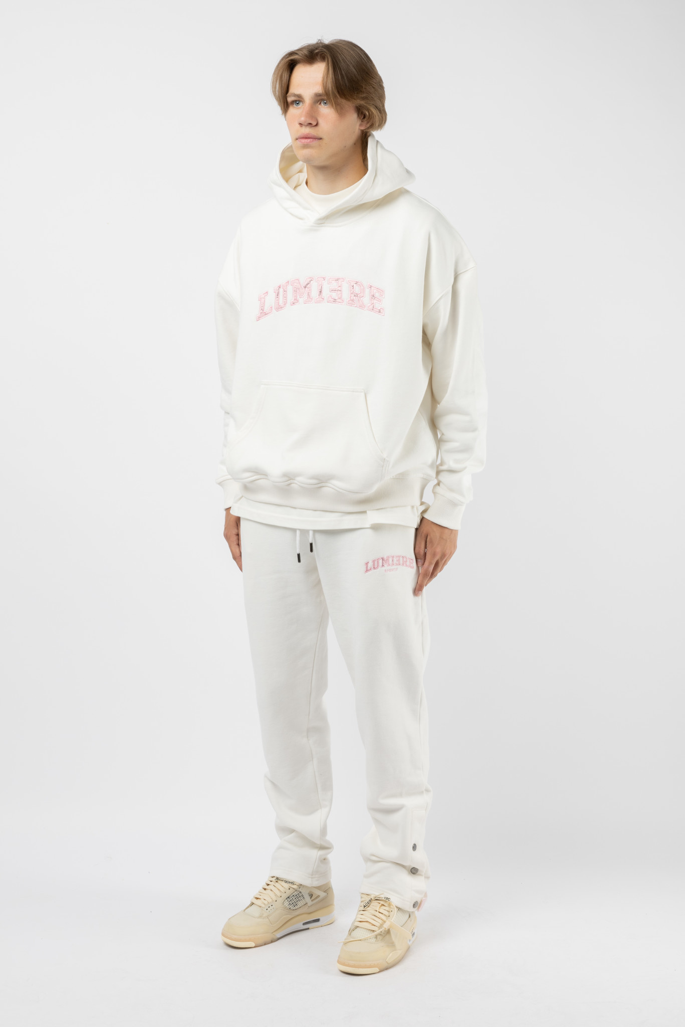 Bandana Print Pink Tracksuit Bottoms - LUMI3RE