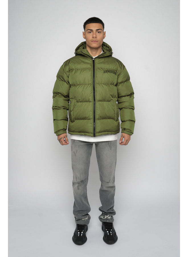 Puffer Jacket Army Green