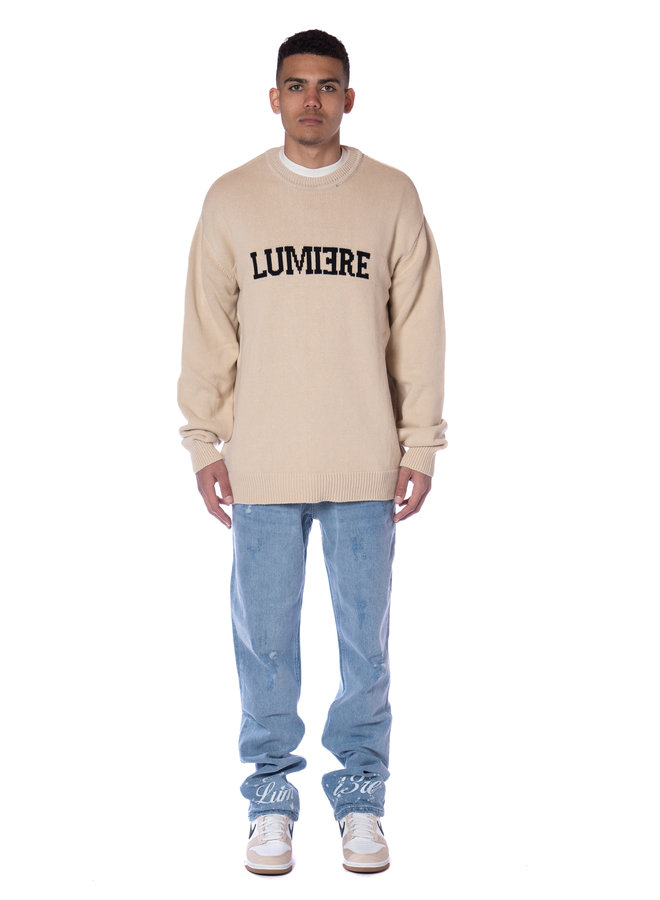 Lumi3re knitwear pullover ecru