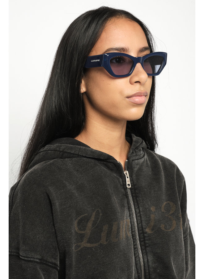 Cat-Eye Sunglasses Blue/Light Blue