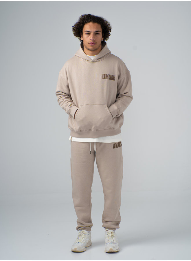 Straight Logo Rubber Sand Tracksuit
