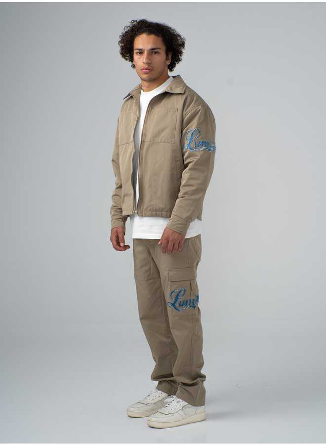 Cargo Worker Pants Beige