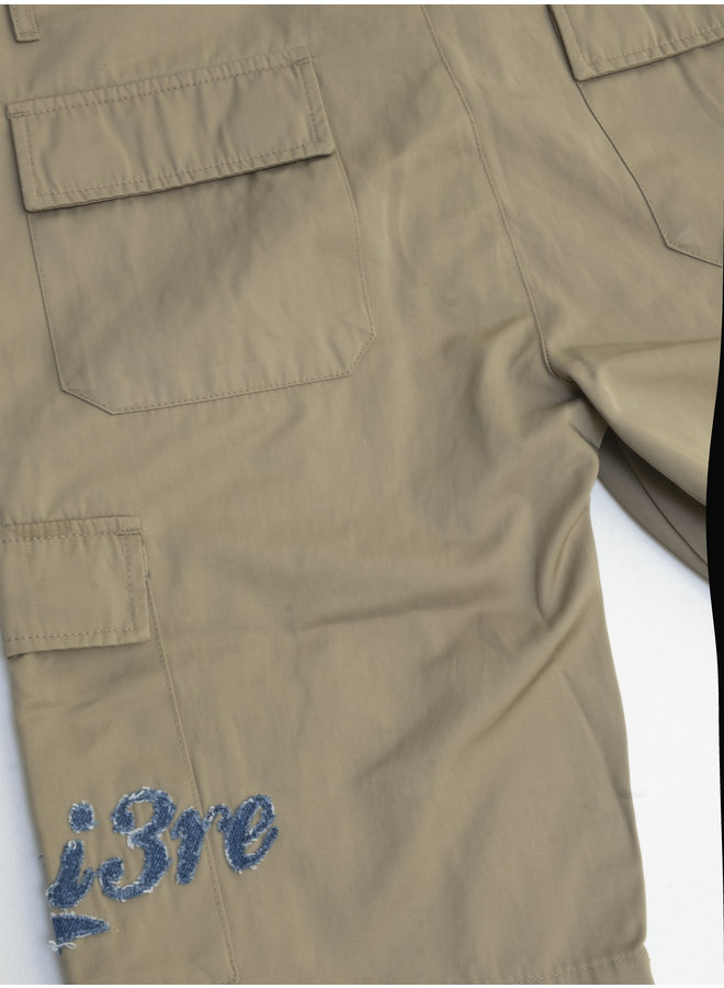 Cargo Worker Shorts Beige