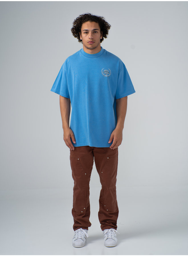 Chrome Logo T-shirt Blue