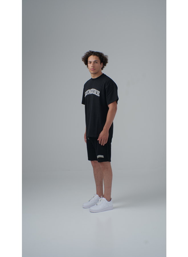 Lumi3re 3D Logo Rubber T-Shirt Black