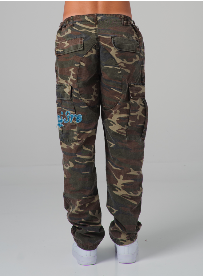 Camo Pants Denim Logo (Men)