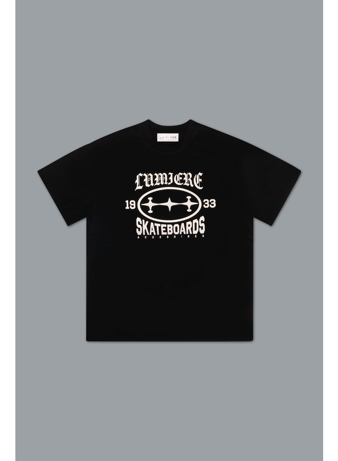 Skateboard T-shirt Black