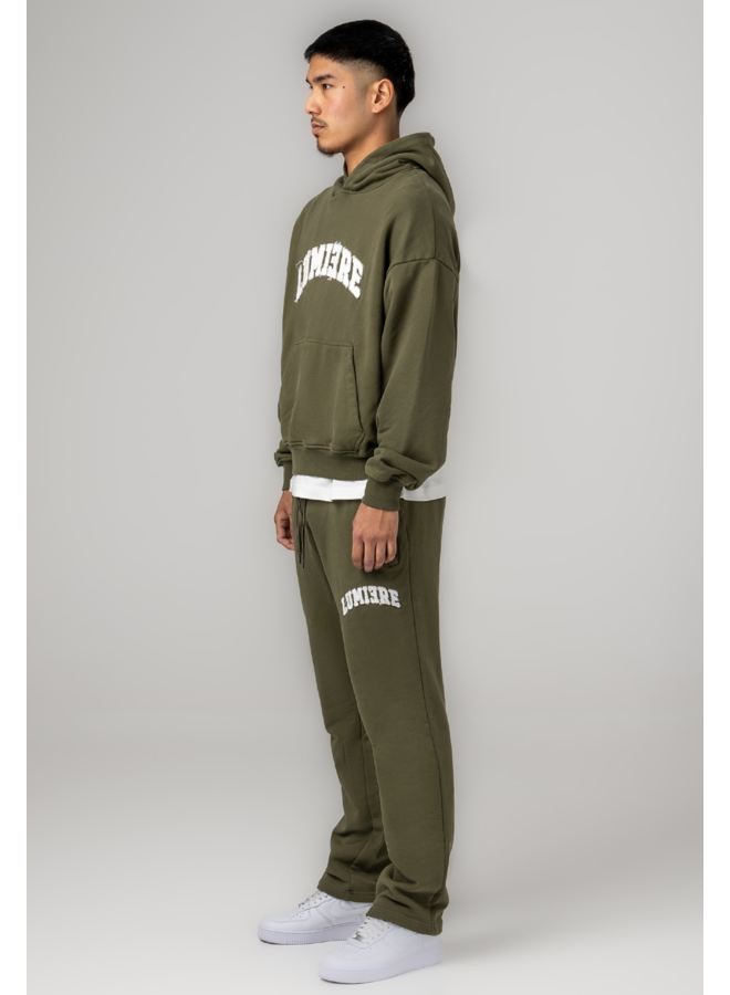 College Tracksuit Army Green