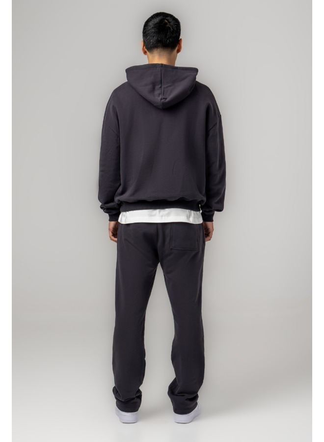 College Tracksuit Washed Grey - LUMI3RE