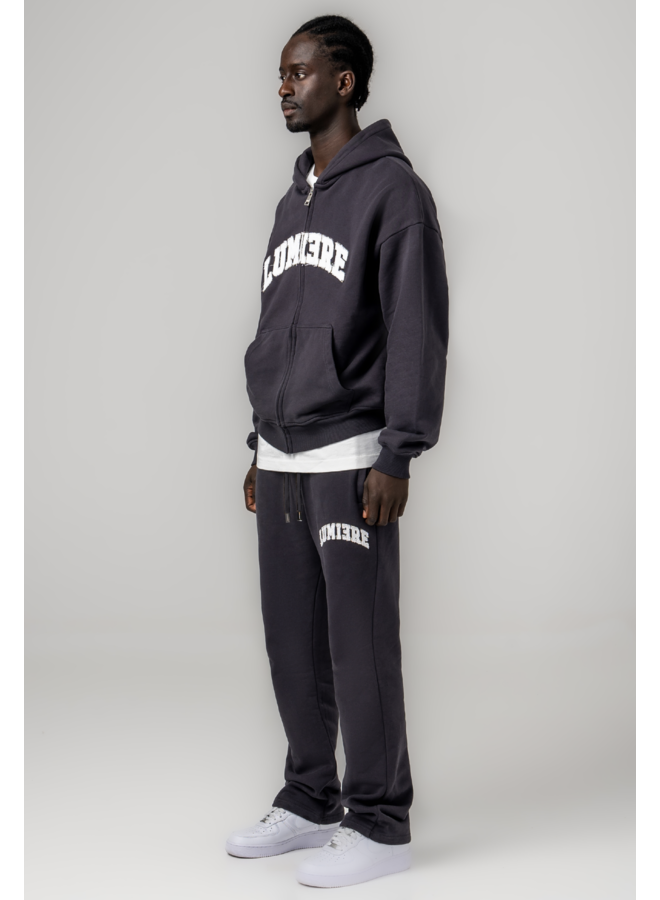 College Zipper Tracksuit Anthracite
