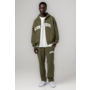 College Zipper Tracksuit Army Green