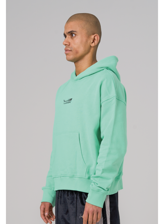 Fly Logo Hoodie Green