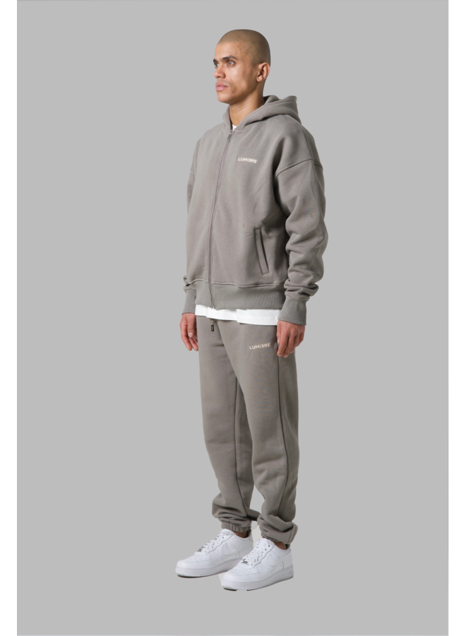 Lumi3re  Zipper Tracksuit Greenish