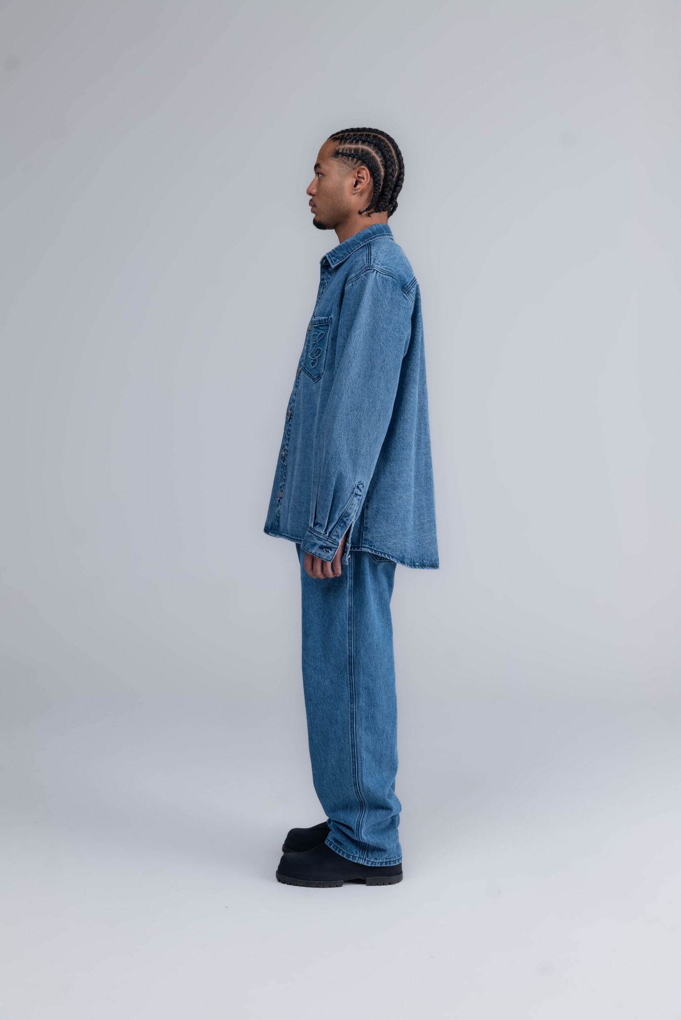 ジャケット・アウター VAULTROOM DENIM OVERSHIRT / BLUE ジャケット・アウター VAULTROOM DENIM OVERSHIRT / BLUE