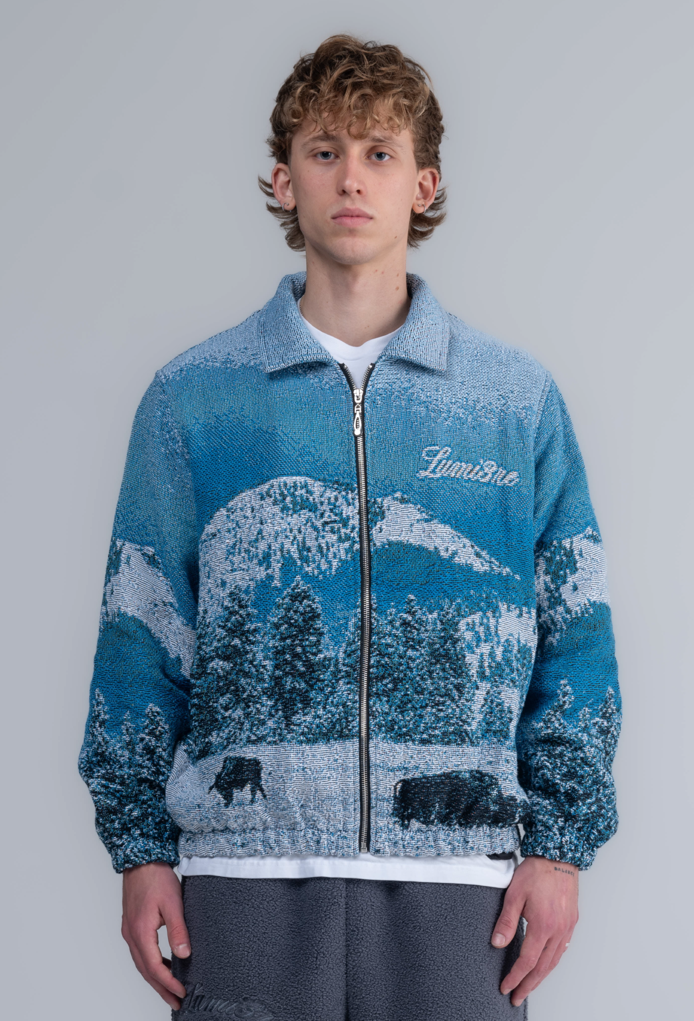 Mountain Lake Jacquard Jacket - LUMI3RE