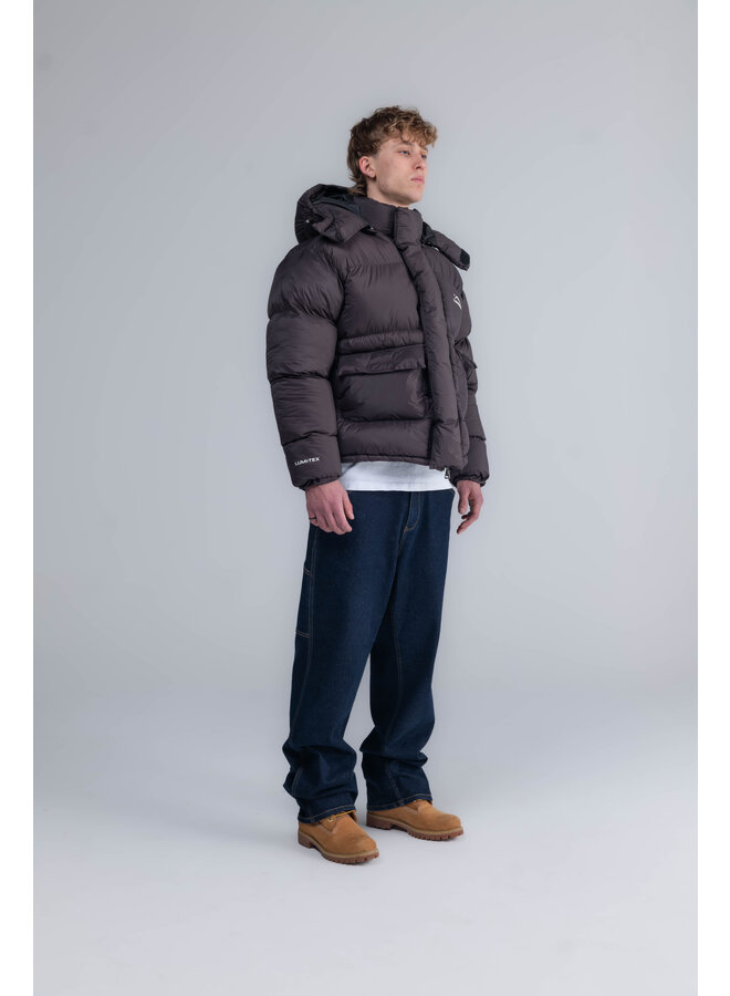 LUMI-TEX Puffer Jacket Brown