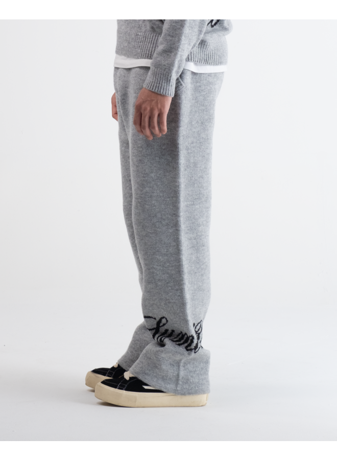 Lumi3re Knitted Pants Grey