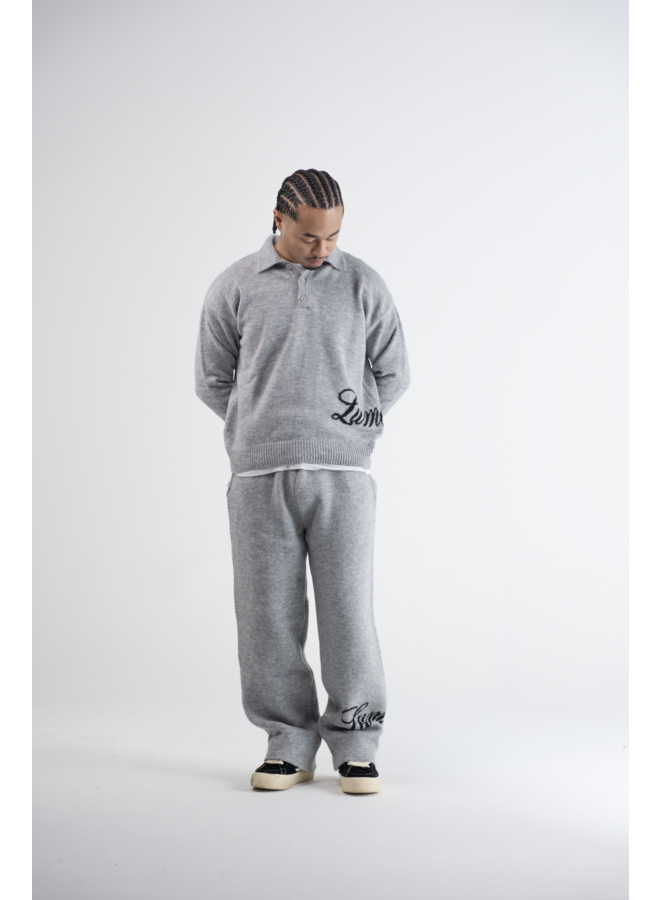 Lumi3re Knitted Pants Grey