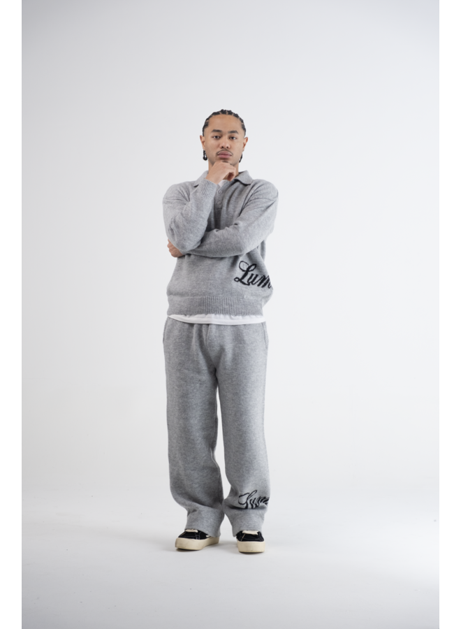 Lumi3re Knitted Pants Grey
