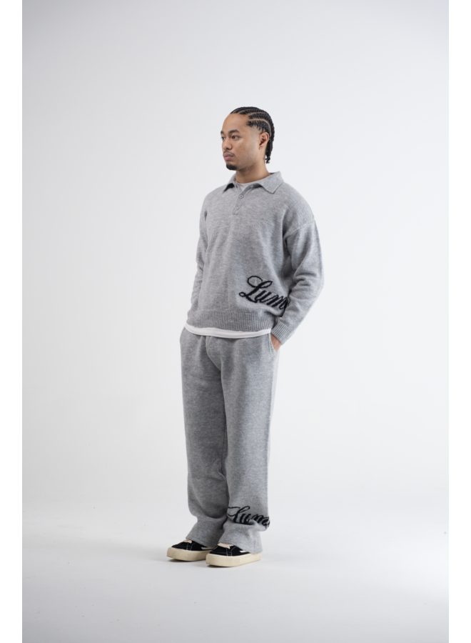 Lumi3re Knitted Pants Grey