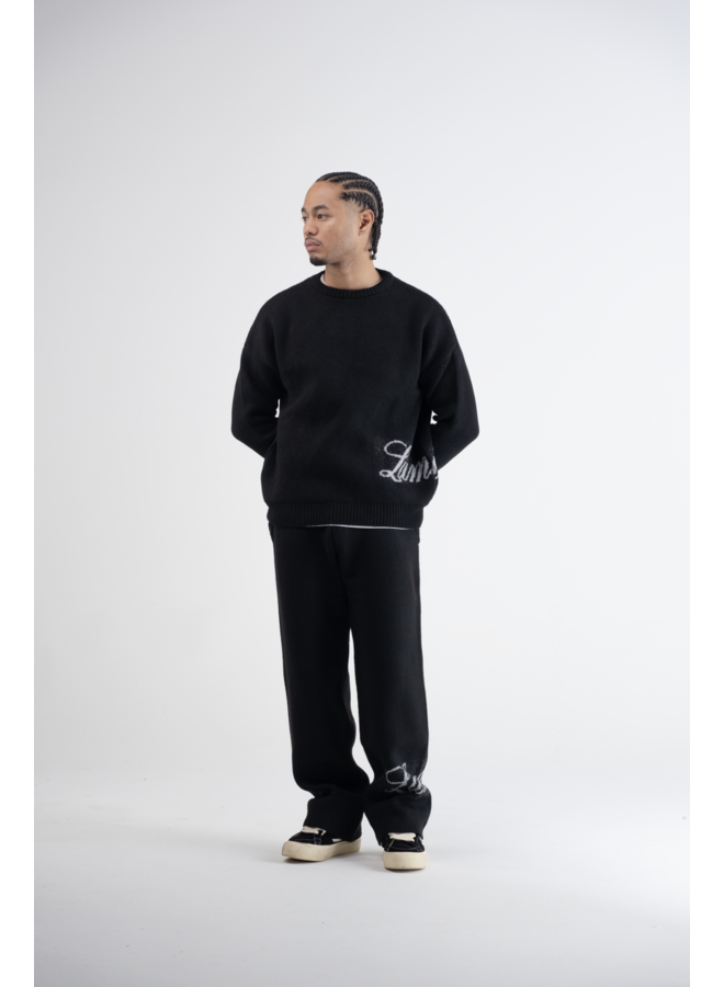 Lumi3re Knitted Crewneck Black