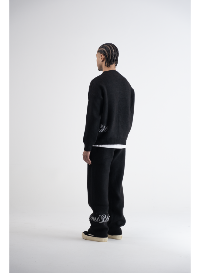 Lumi3re Knitted Crewneck Black