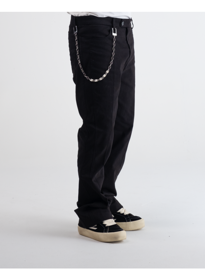 Flared Pantalon Black