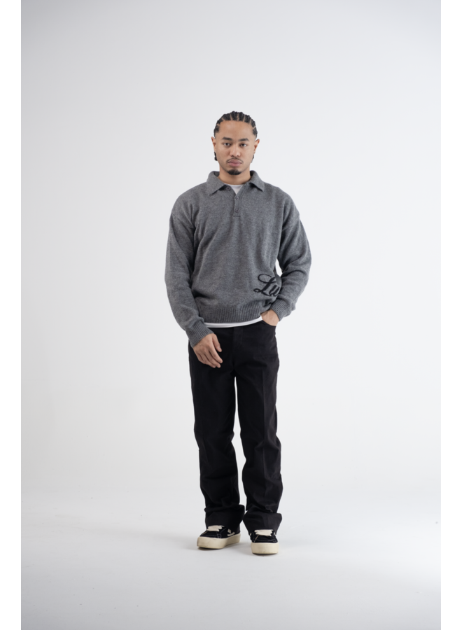 Flared Pantalon Black