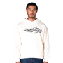 Spotted Flames Hoodie White