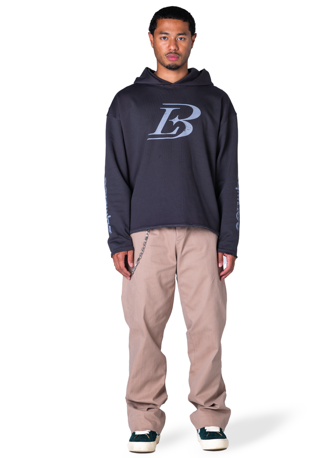 L3 Crest Dark Grey Hoodie