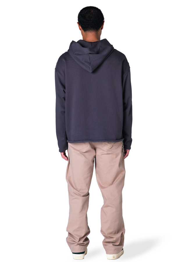 L3 Crest Dark Grey Hoodie