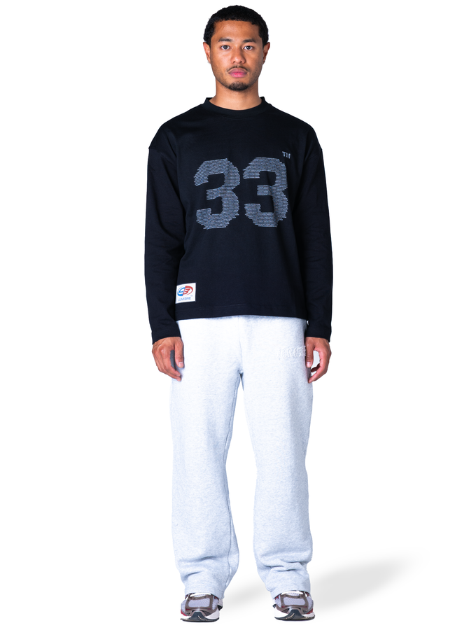 Thirty-Three Black Longsleeve