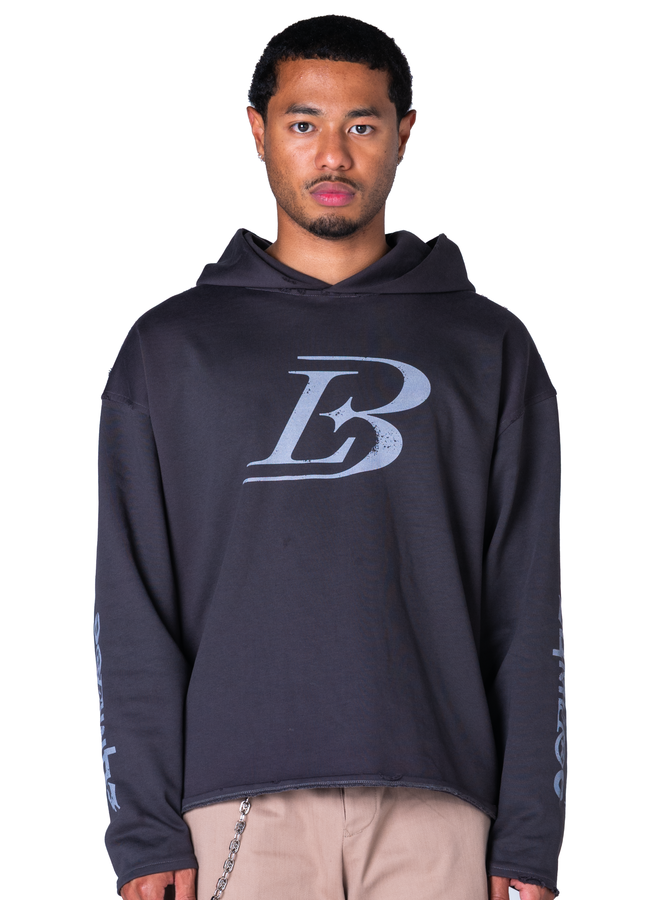 L3 Crest Dark Grey Hoodie