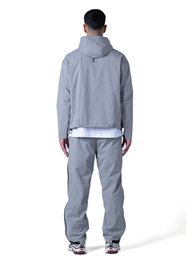 Lumi-Tex Contrast Zipper Jacket Grey