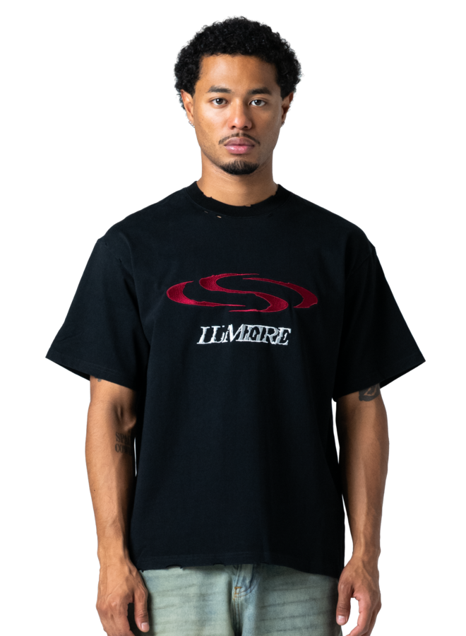 Destroyed Wave T-Shirt Black