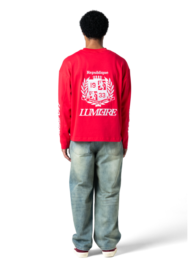 Republique Longsleeve T-shirt Red