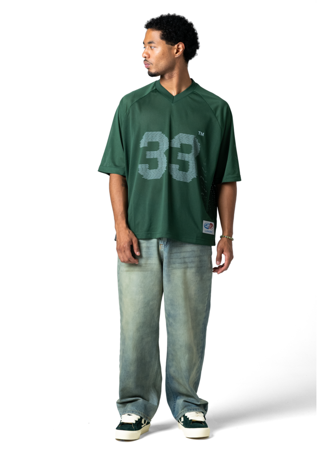 Green Mesh 33 Jersey