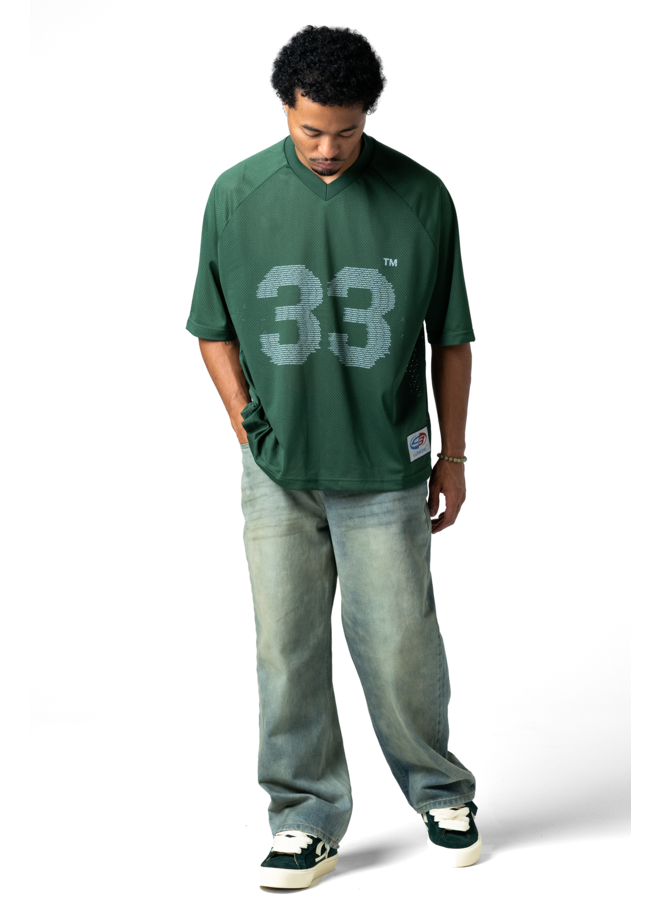 Green Mesh 33 Jersey