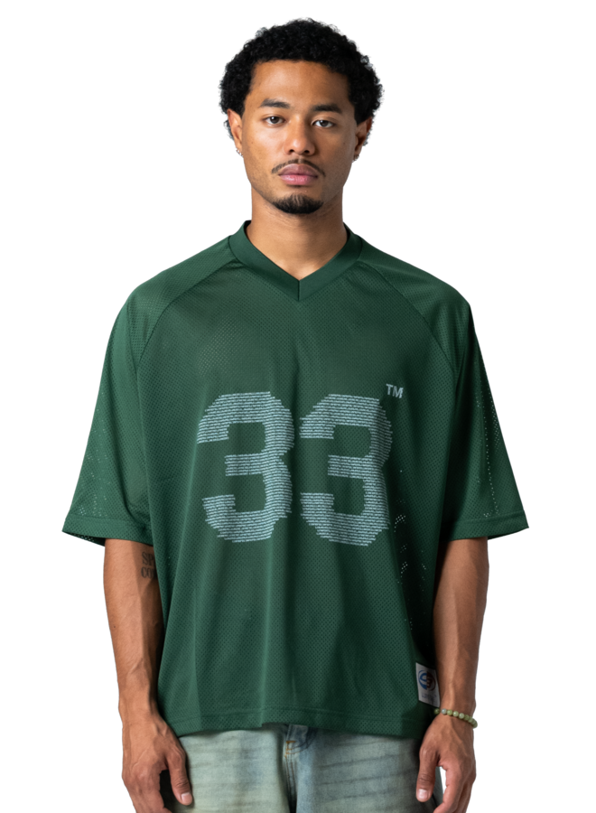 Green Mesh 33 Jersey