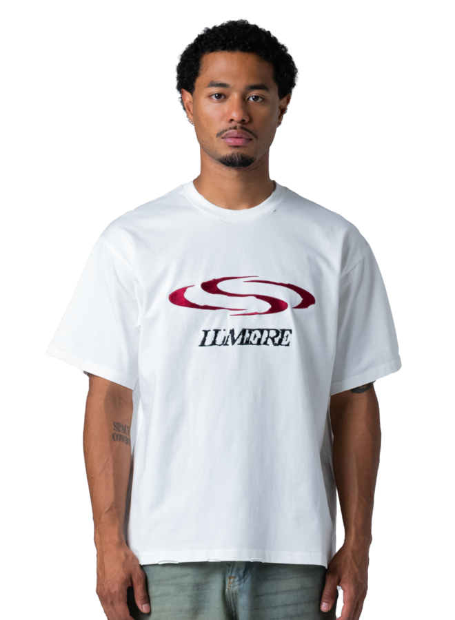 Destroyed Wave T-Shirt White