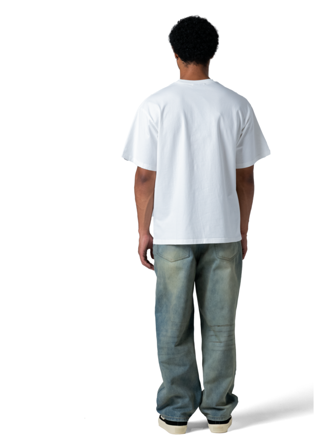 Destroyed Wave T-Shirt White