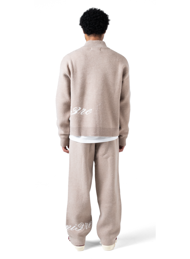 The Lumi3re Knitted Pants Beige