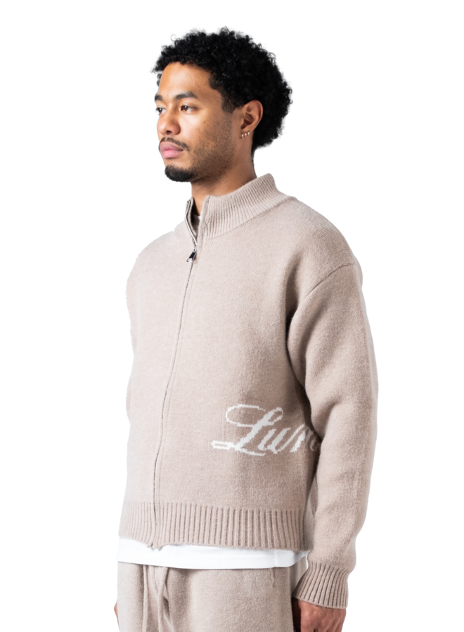The Lumi3re Cardigan Beige