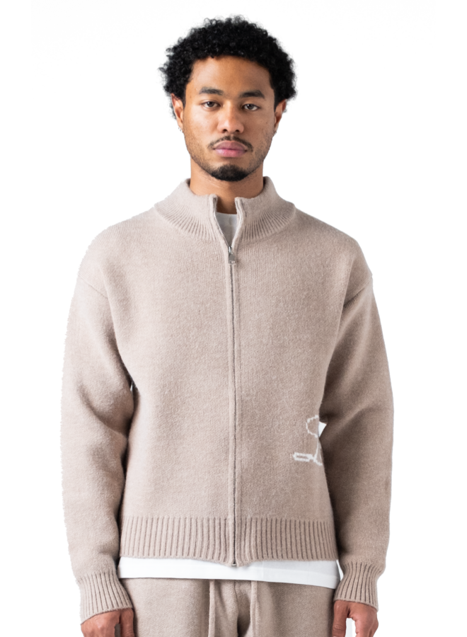 The Lumi3re Cardigan Beige