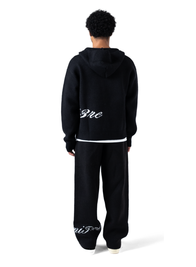 The Lumi3re Zipper Hoodie Black