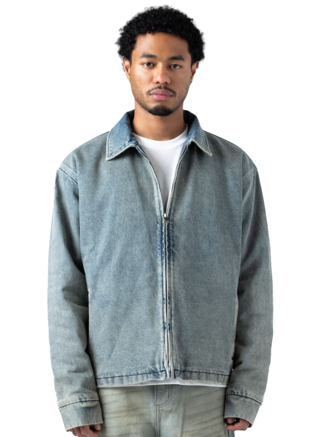 Destroyed Washed Denim jacket