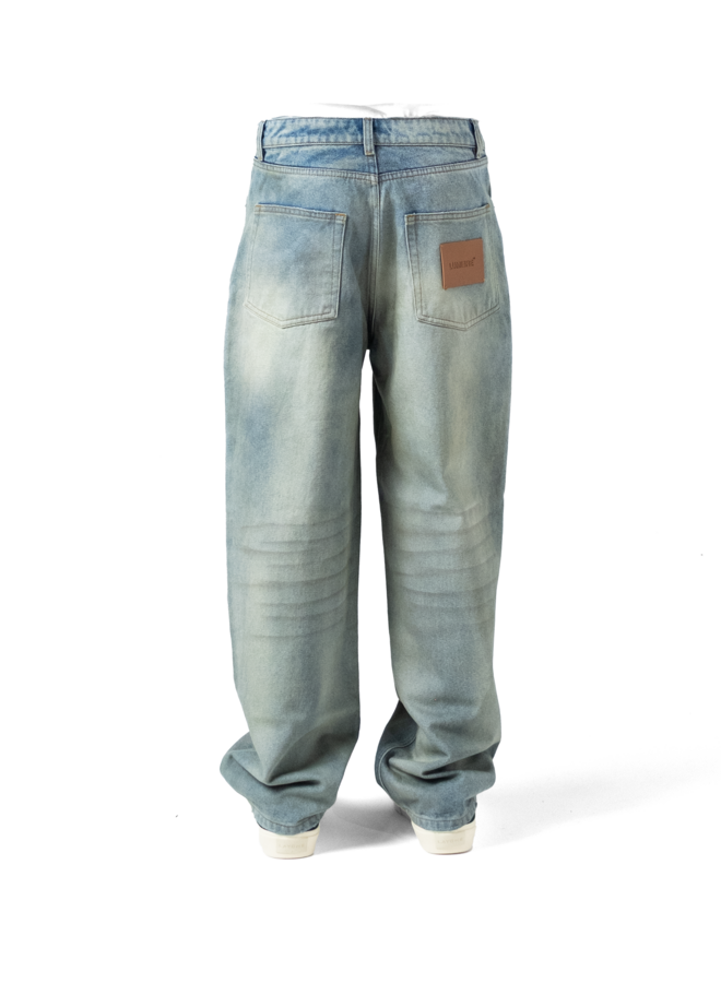 Leather Patch ‘1933’ Jeans (Man)