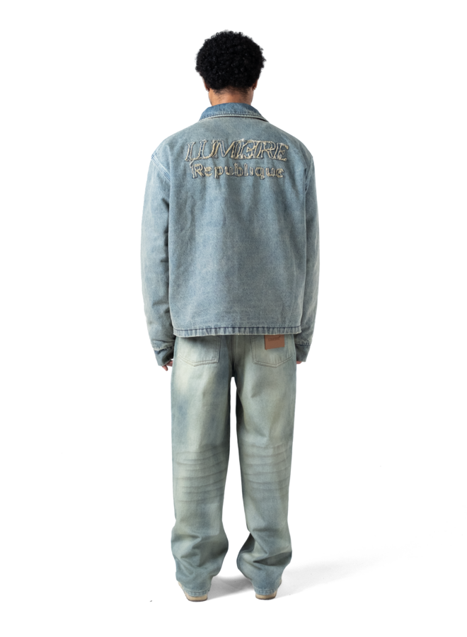 Leather Patch ‘1933’ Jeans (Man)