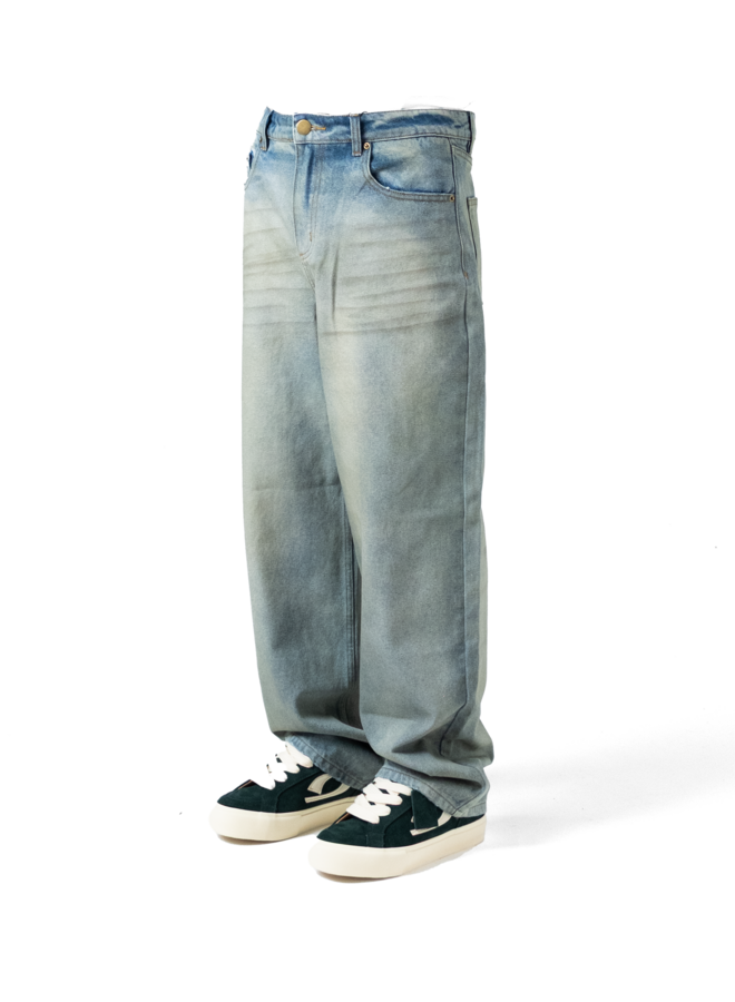 Leather Patch ‘1933’ Jeans (Woman)